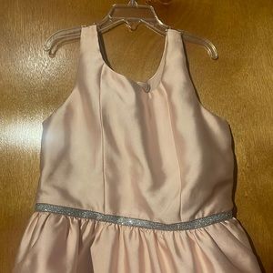Ally B girls pink dress